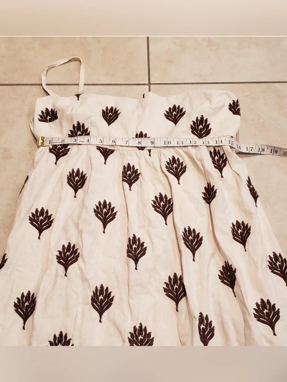 Abercrombie & Fitch Tie - Back baby doll Maxi Dress